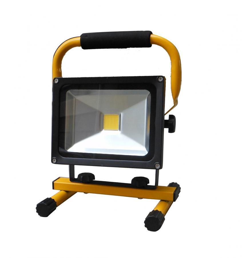 Vetec Accu-bouwlamp LED 20W - traploos dimbaar 